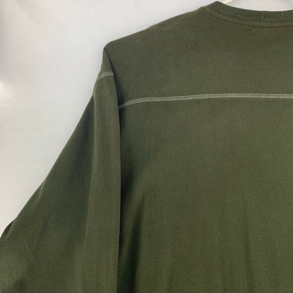 Columbia Mens Pullover Sweatshirt Dark Green Size XXL - Picture 11 of 15